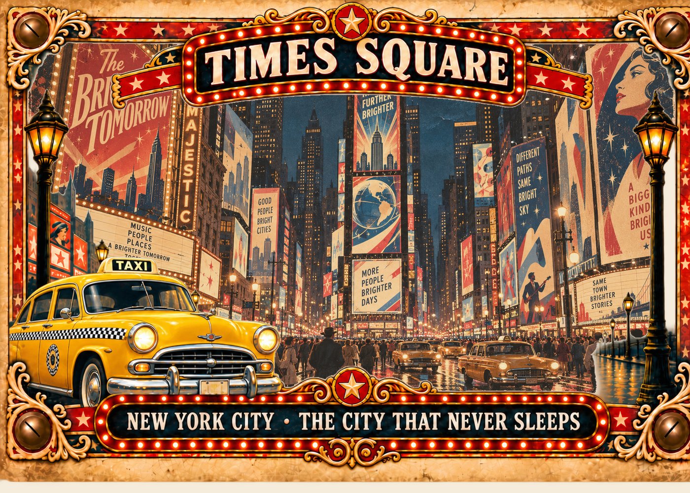Marco Times Square marquee
